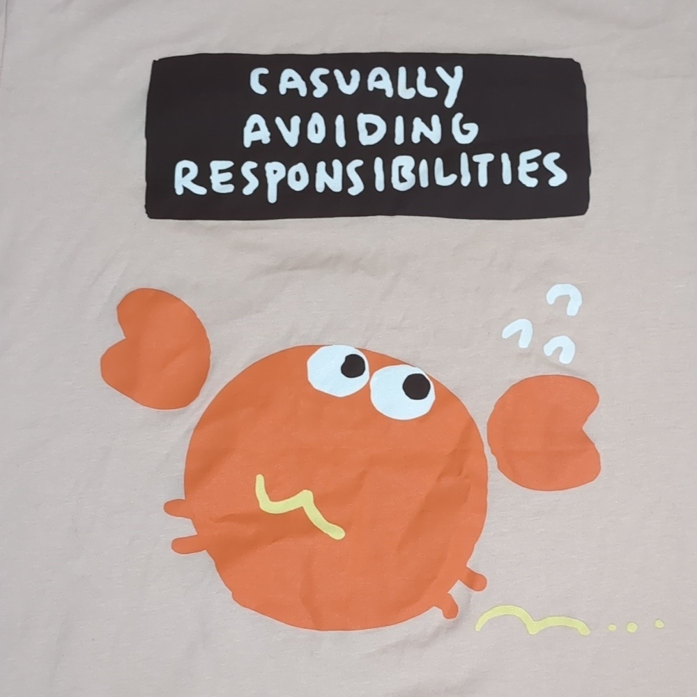 Ohmonah Crab t-shirt HTF retired rare shirt women's size Small - Picture 2 of 7